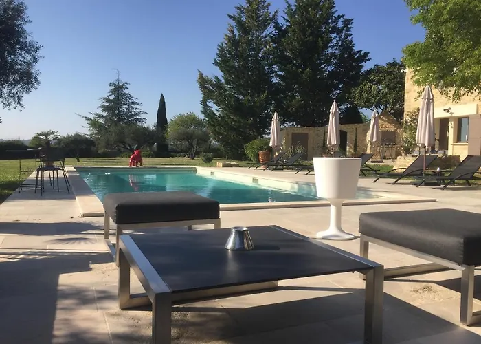 La Fontaine Des Oliviers فندق مبيت وإفطار Blauzac (Gard)